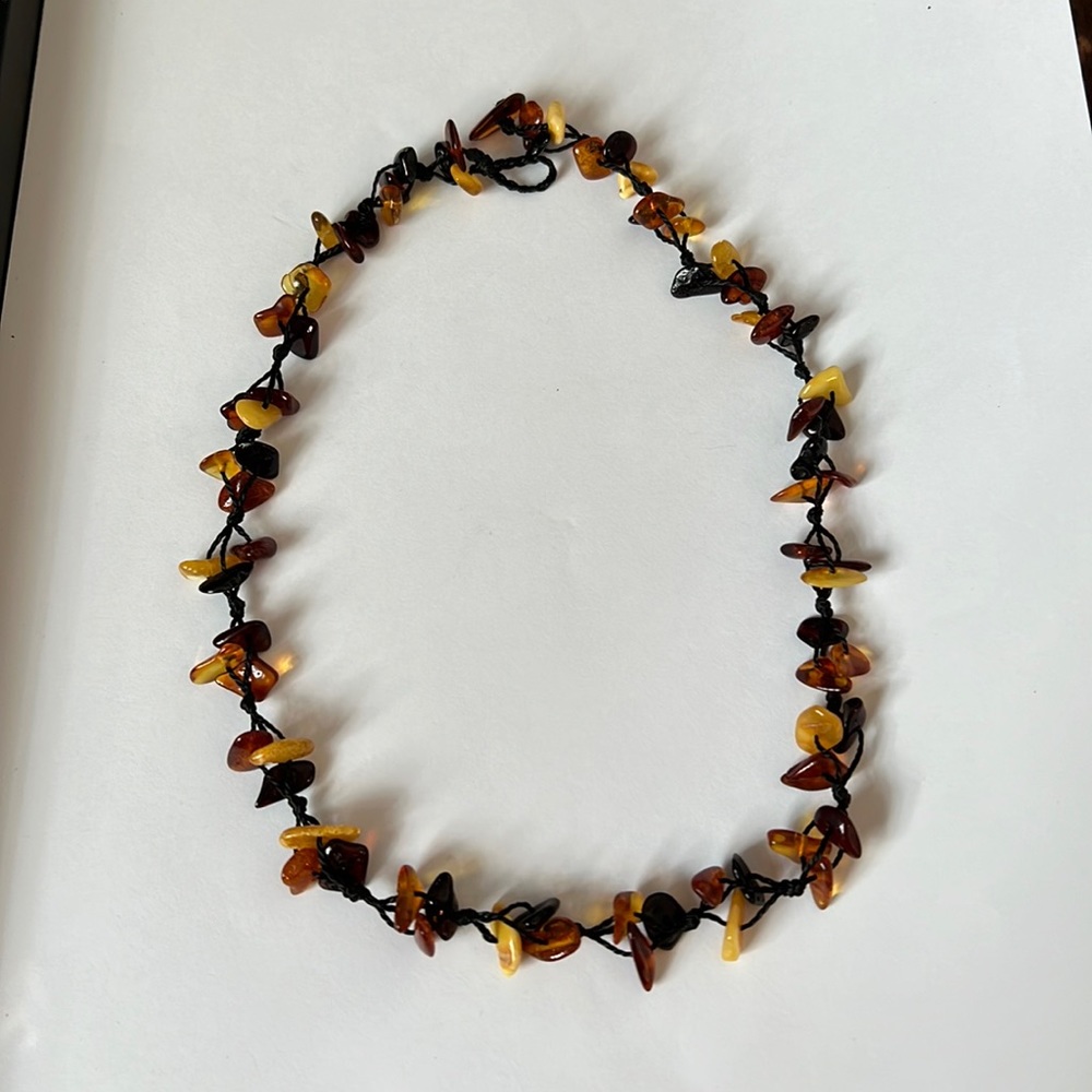 Baltic amber necklace